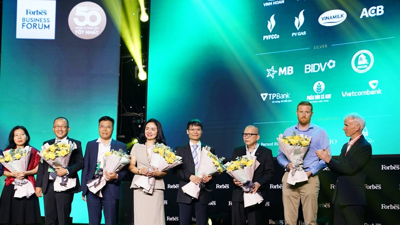 PV GAS lần thứ 10 liên tiếp nhận Vinh danh của Forbes “Top50 Công ty niêm yết tốt nhất Việt Nam năm 