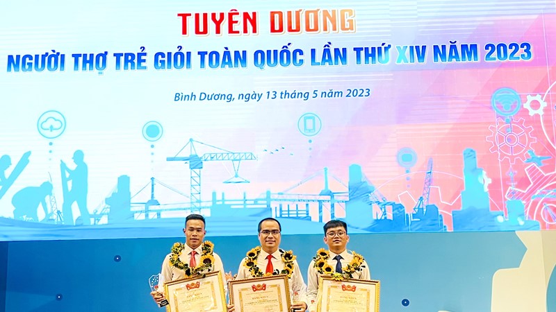 3 đoàn viên PV GAS đạt danh hiệu Người thợ trẻ giỏi toàn quốc năm 2023 