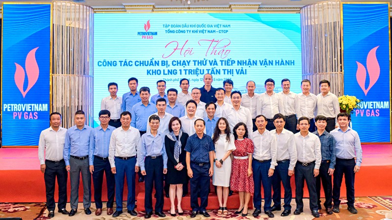 PV GAS gấp rút chuẩn bị, chạy thử và tiếp nhận vận hành  kho LNG 1 triệu tấn Thị Vải theo đúng kế hoạch