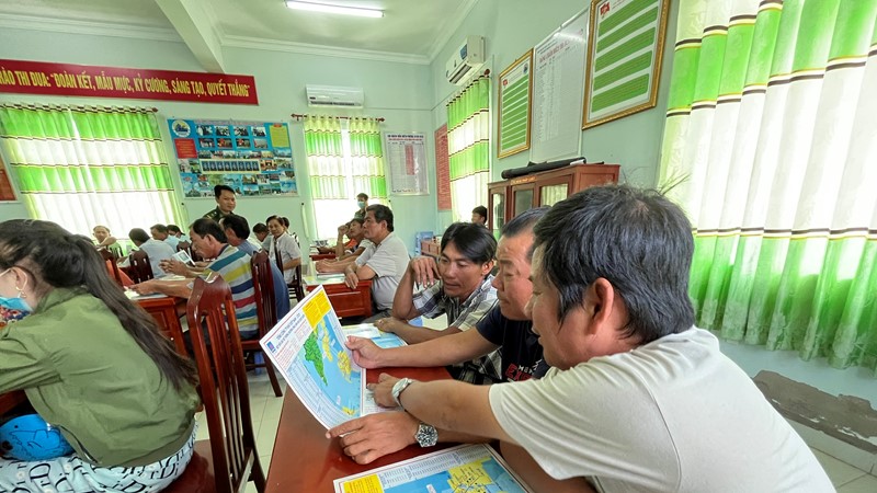 Khí Cà Mau tích cực truyền thông đảm bảo an ninh, an toàn đường ống dẫn khí dưới biển 