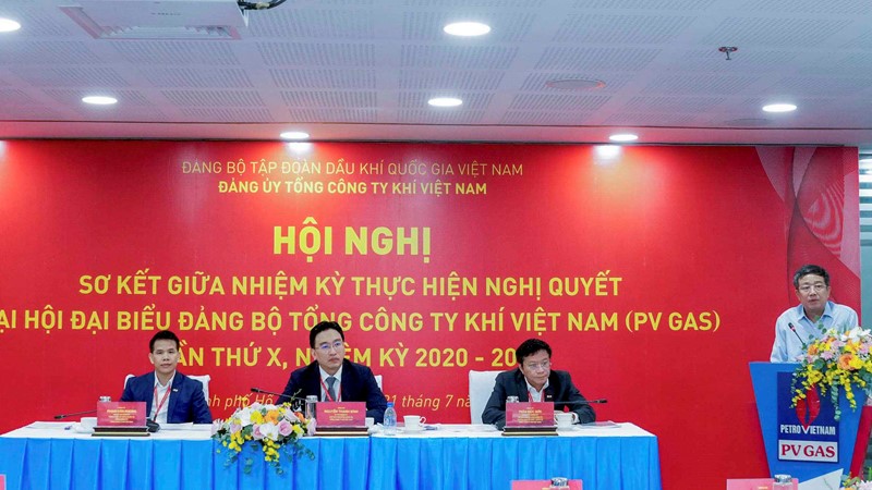 Đảng bộ Tổng công ty Khí Việt Nam phát huy kết quả đạt được giữa nhiệm kỳ; phấn đấu thực hiện thành công Nghị quyết Đại hội đại biểu Đảng bộ Tổng công ty lần thứ X, nhiệm kỳ 2020-2025