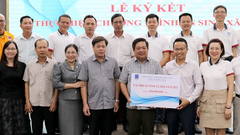 Các đơn vị PV GAS tích cực thực hiện các hoạt động an sinh xã hội 