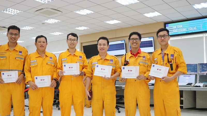 CBCNV Công ty Chế biến Khí Vũng Tàu tích cực tham gia Chương trình huấn luyện nhận thức an toàn 