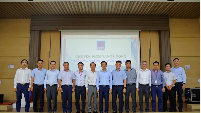 PV GAS triển khai tiết kiệm năng lượng, giảm phát thải khí nhà kính trong hoạt động sản xuất, cụ thể hóa chương trình chuyển dịch năng lượng