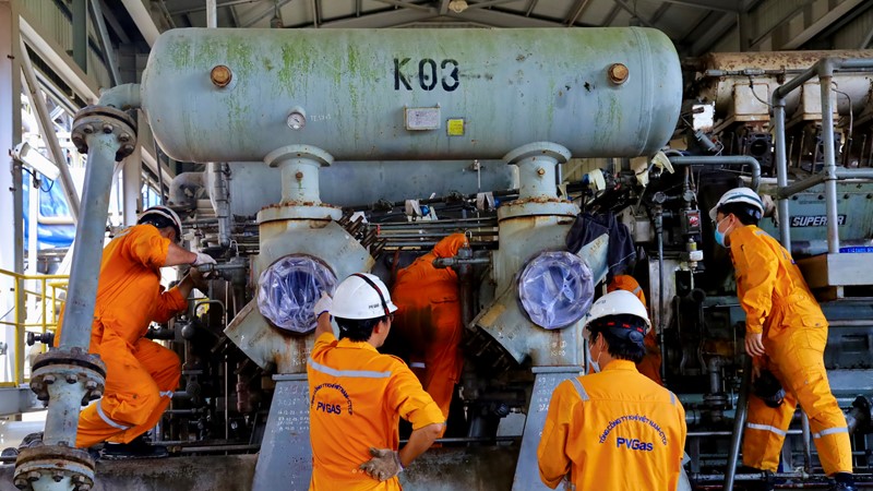 Hoàn thành bảo dưỡng, sửa chữa trong đợt dừng khí GPP 2023