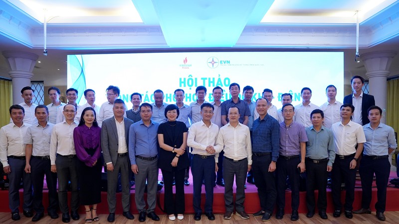 Hội thảo công tác phối hợp điều độ Khí – Điện giữa Tổng Công ty Khí Việt Nam và Trung tâm Điều độ Hệ thống điện Quốc gia