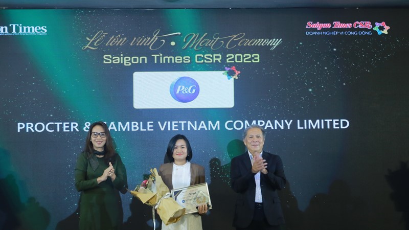 Tập đoàn P&G được vinh danh vì nỗ lực phát triển bền vững nổi bật  tại Việt Nam