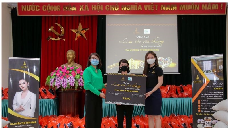 Lan tỏa yêu thương góp phần chung tay  phòng chống dịch Covid -19