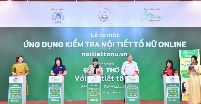 Ra mắt ứng dụng kiểm tra  nội tiết tố nữ