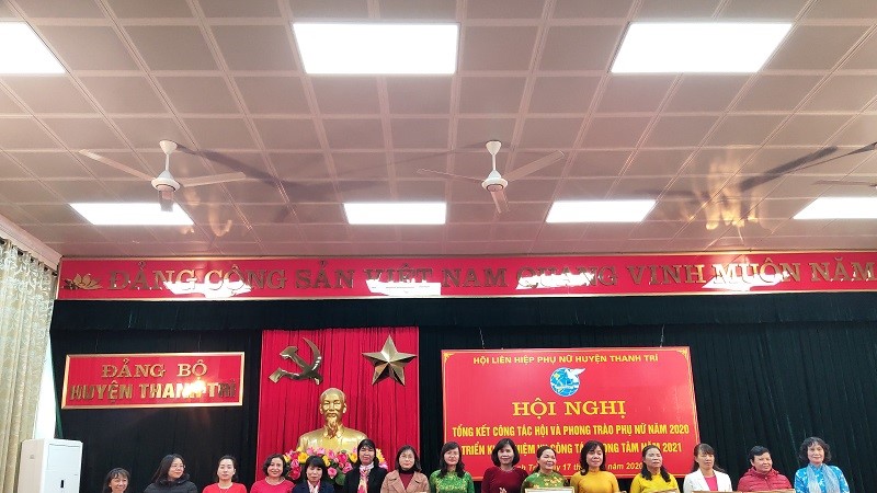Hội LHPN huyện Thanh Trì: Tổng kết công tác Hội, phong trào thi đua và triển khai nhiệm vụ trọng tâm năm 2021