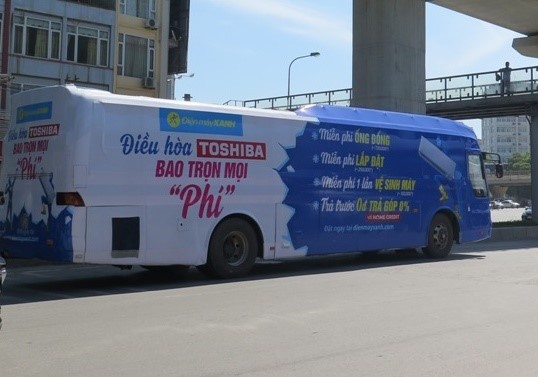 Hà Nội cần chấn chỉnh hoạt động quảng cáo bằng xe ô tô