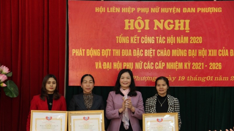 Hội LHPN huyện Đan Phượng:  Thực hiện hiệu quả nhiều nhiệm vụ trọng tâm năm 2020
