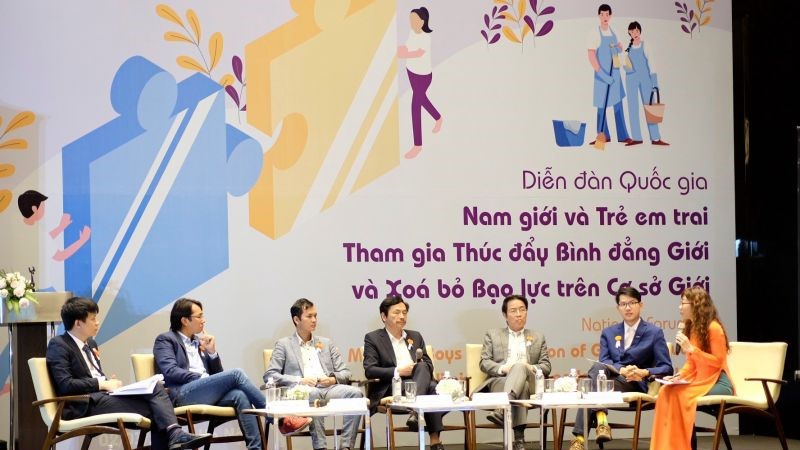 Thúc đẩy bình đẳng giới cần sự tham gia của nam giới