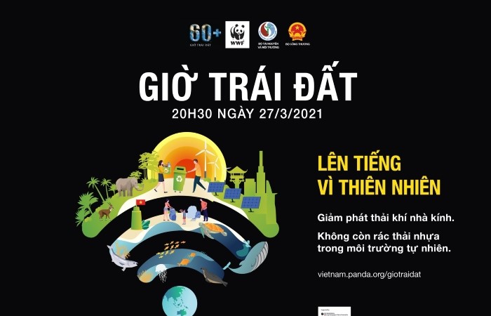 Bộ Tài nguyên và Môi trường kêu gọi hưởng ứng Giờ Trái đất 2021