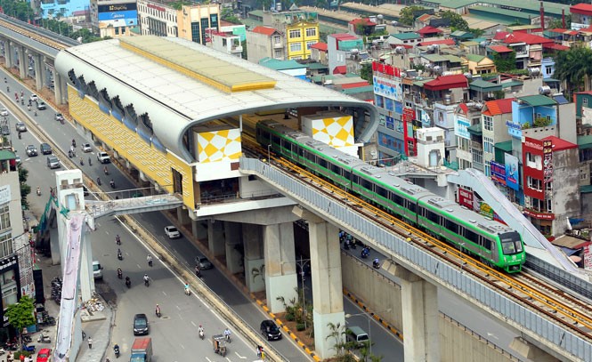 Có thể vận hành thương mại đường sắt Cát Linh - Hà Đông cuối tháng 4/2021