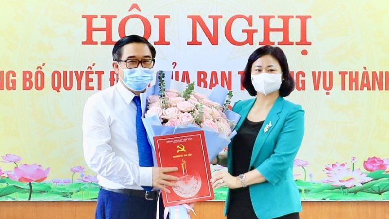 Bí thư Huyện ủy Mê Linh được bổ nhiệm là Giám đốc Sở Văn hóa và Thể thao thành phố Hà Nội