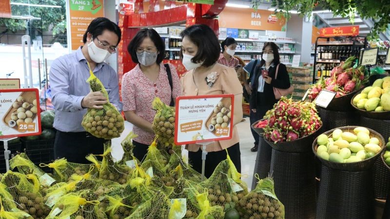 Hội LHPN Hà Nội kết nối tiêu thụ nhãn lồng