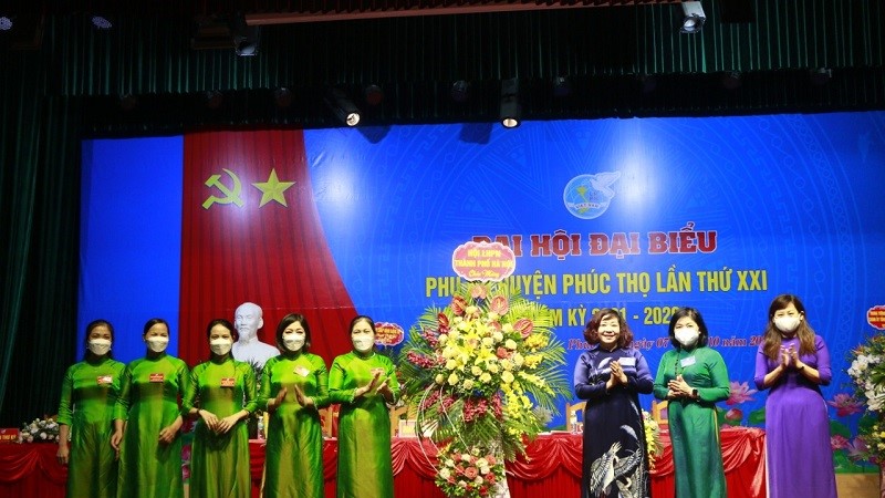 Đoàn kết, sáng tạo, xây dựng tổ chức Hội vững mạnh, góp phần xây dựng huyện Phúc Thọ phát triển  nhanh, bền vững