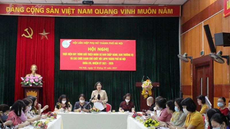 Đại hội Đại biểu phụ nữ Thành phố Hà Nội lần thứ XVI dự kiến vào cuối tháng 11/2021
