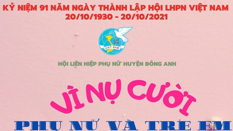 Vì nụ cười phụ nữ và trẻ em Đông Anh