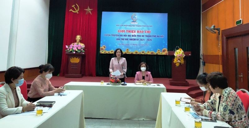 Đại hội Đại biểu Phụ nữ thành phố Hà Nội lần thứ XVI sẽ chính thức khai mạc ngày 25/11