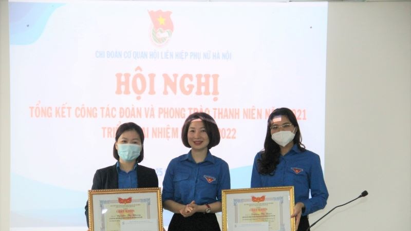 Kỳ vọng hoạt động Chi đoàn thanh niên Hội LHPN Hà Nội có nhiều khởi sắc, thành công trong năm 2022