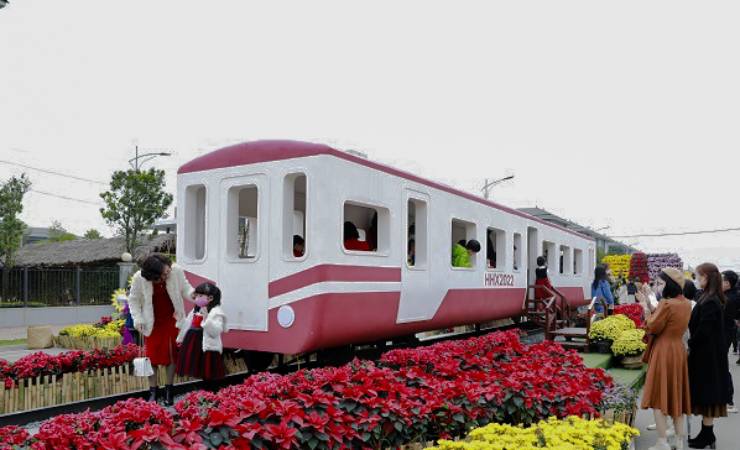 Hà Nội: Rực rỡ Đường hoa Home Hanoi Xuan 2022
