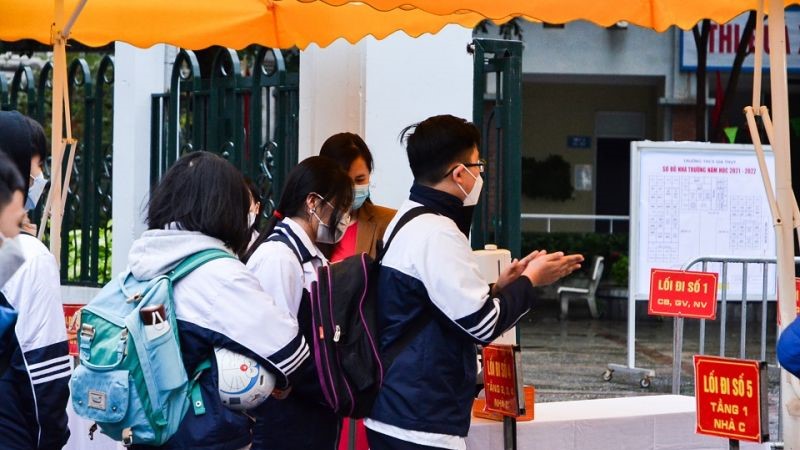 Hà Nội: Các trường tổ chức 5K đón học sinh đi học trở lại