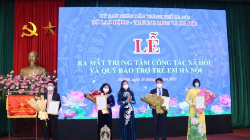 Ra mắt Trung tâm Công tác xã hội và Quỹ Bảo trợ trẻ em Hà Nội