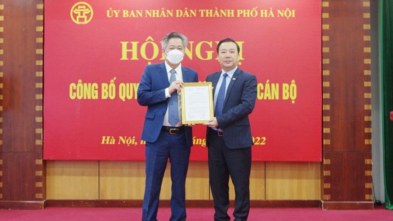 Bổ nhiệm đồng chí Nguyễn Tiến Sỹ giữ chức vụ Phó Giám đốc Sở Thông tin và Truyền thông TP Hà Nội