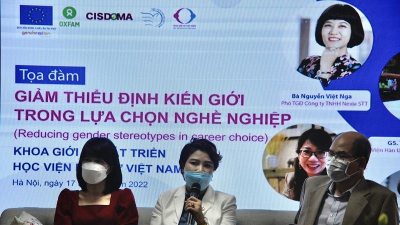 Lựa chọn nghề nghiệp không phụ thuộc định kiến giới: Tại sao không?