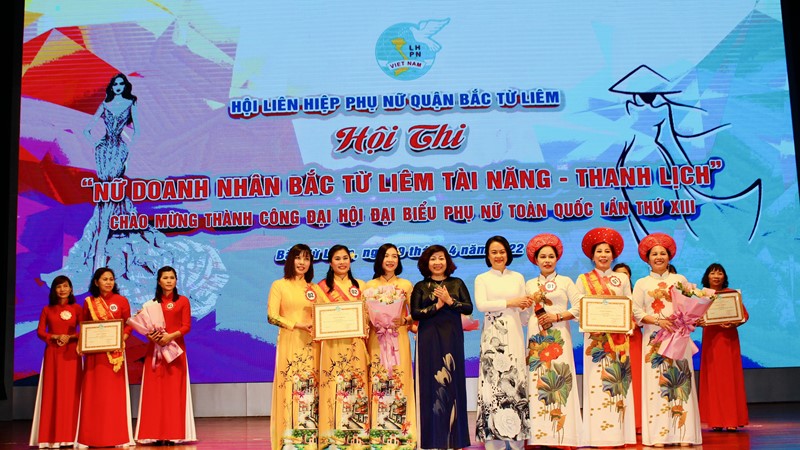 Hội LHPN quận Bắc Từ Liêm: Rộn ràng Ngày hội Phụ nữ Bắc Từ Liêm khởi nghiệp