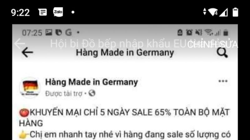 Mở nhiều trang bán hàng để lừa đảo diện rộng?