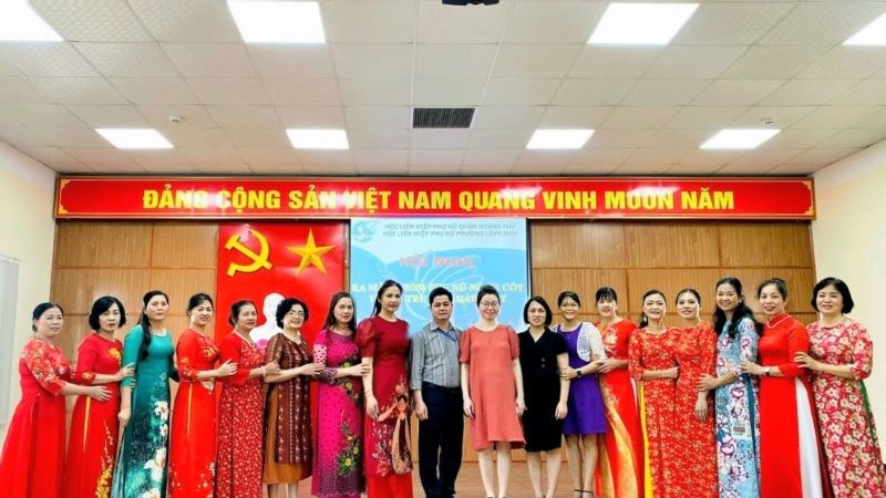 Phường Lĩnh Nam, quận Hoàng Mai: Ra mắt nhóm phụ nữ nòng cốt tuyên truyền pháp luật