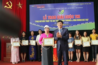 Phát động cuộc thi “Phụ nữ với trật tự an toàn giao thông và văn minh đô thị” năm 2019